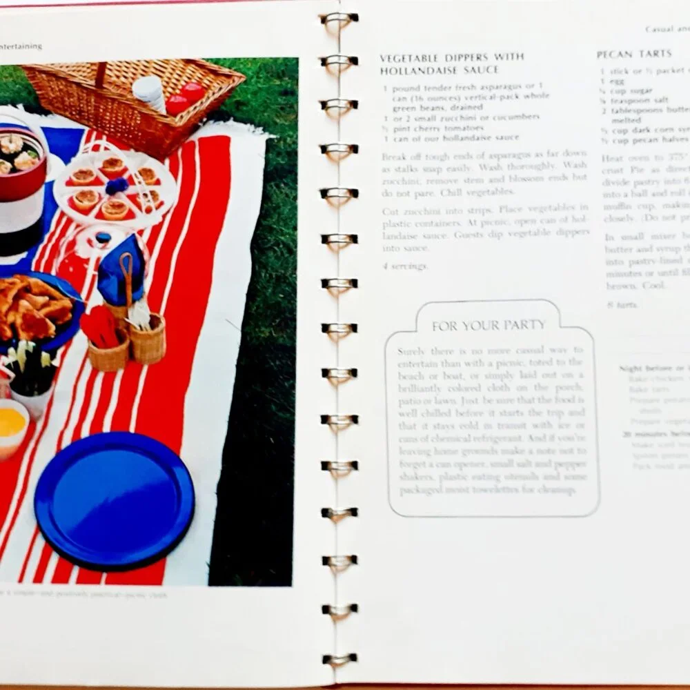 Vintage 70s Cookbook Betty Crocker's Dinner Parties